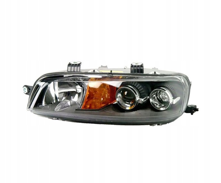 Set Fiat Punto 188 headlights left & right 99-03 Black H1/H1