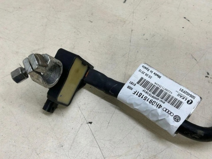SERRE-CÂBLE NÉGATIVE AUDI 4H0915181F 4.0L GASOLINE 324KW 2013