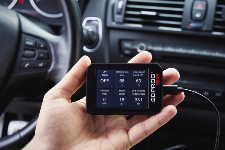 MONITEUR PARAMETROW MOTEUR FAP TURBO HUILES SDPROG DASH OBD2 VERS BMW X4 G02 WORECZEK ZAPACHOWY K2 ROKO NOUVEAU CAR V821 20G