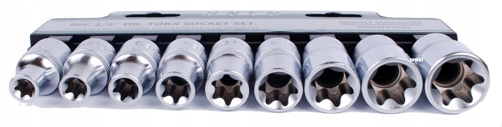 HONITON ENSEMBLE NASADEK TORX 9SZT. 1/2″ H4009