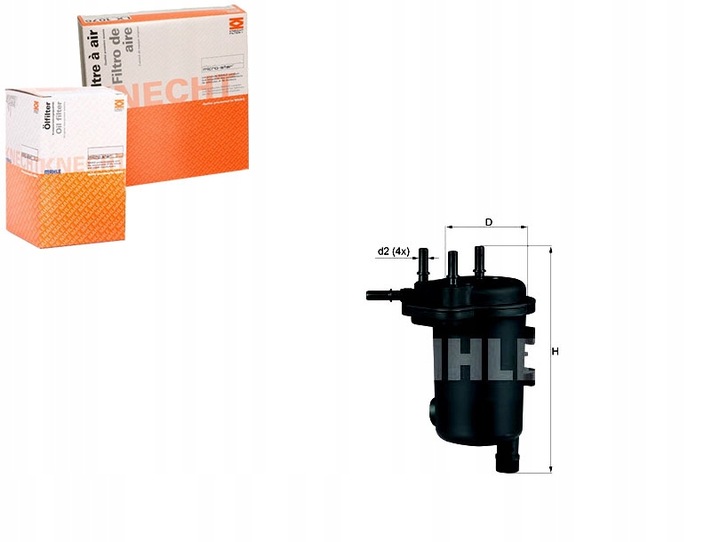 FILTRO COMBUSTIBLES RENAULT SYMBOL II 1.5 DCI (LU1/2_) 