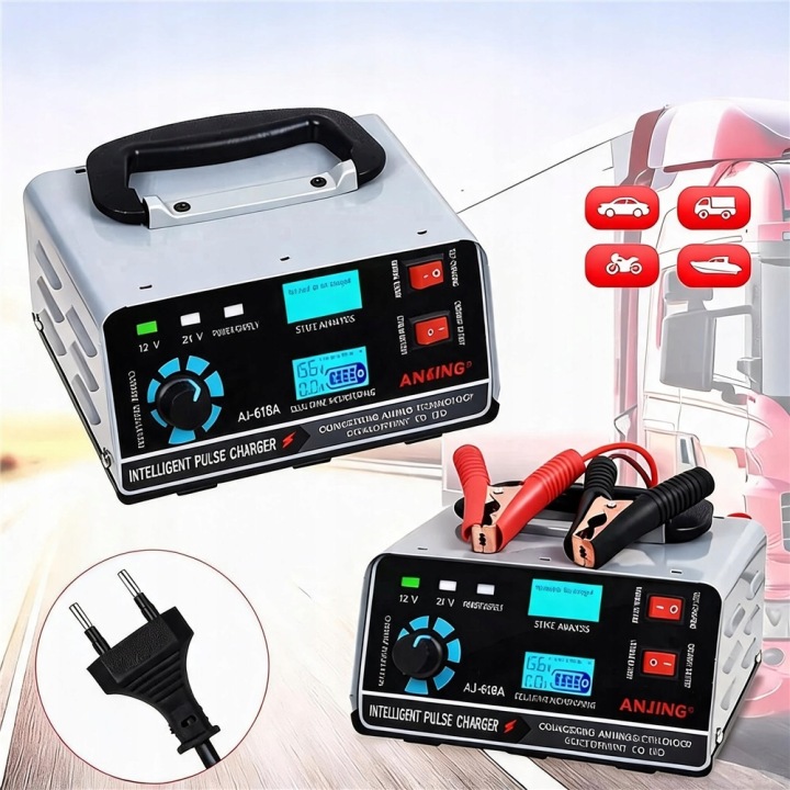 AUTOMATIQUE CHARGEUR VERS AKUMULATOROW AUTOMOBILES 12V 24V 400W