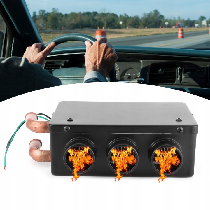 CHAUFFAGE DÉGIVREUR VITRES 12V 3 OUVERTURES