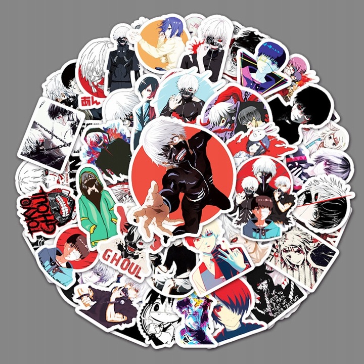 100 PIEZAS BANDAI KRESKOWKI ANIME TOKYO GHOUL N LOK2730 