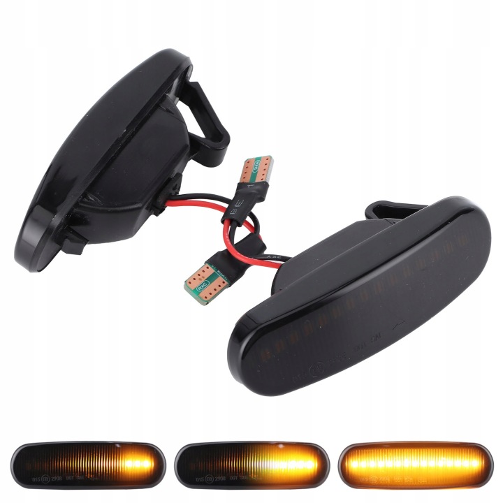 2 PCS INDICATEUR LATÉRAL LED WLACZ LANTERNE 51717793 51942933 CONVIENT VERS WH