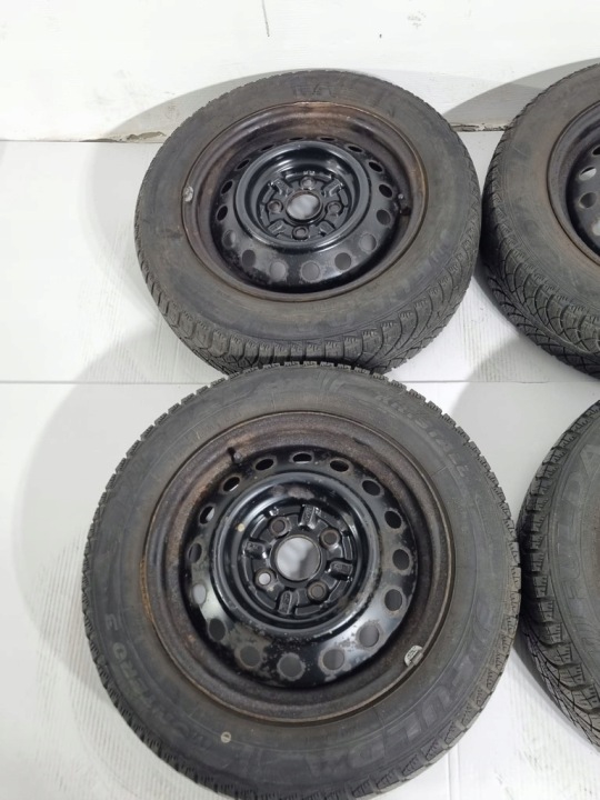 4× JANTE ACIER TOYOTA OE 5.5″ X 14″ 4X100 ET 45