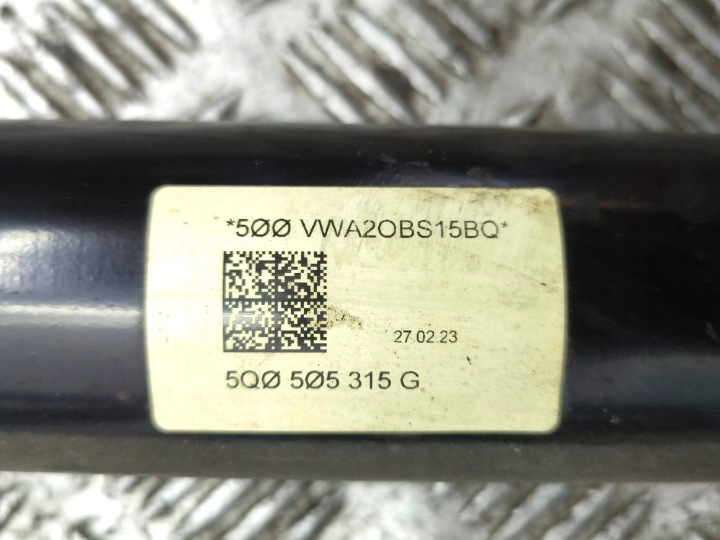 CHÂSSIS ARRIÈRE VOLKSWAGEN GOLF VIII 5Q0505315G