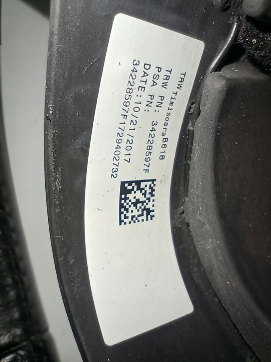 CITROEN C3 VOLANT MULTIFONCTION 34228597F 34211561F 34218194F EUROPE