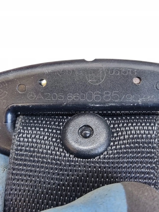 MERCEDES C CLASSE W205 CEINTURE DE SÉCURITÉ DROIT ARRIÈRE A2058600685