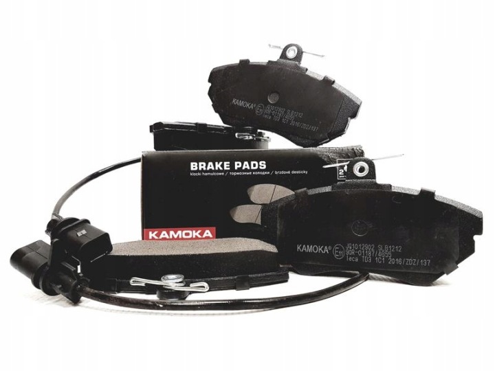 PLAQUETTES FREIN AVANT JQ1012902 KAMOKA AUDI A4 B5 ASSISTANT CONDUCTEUR V16 PODCZAS KOLIZJI DANS BOÎTE À GANTS OSWIADCZENIE, PORADNIK