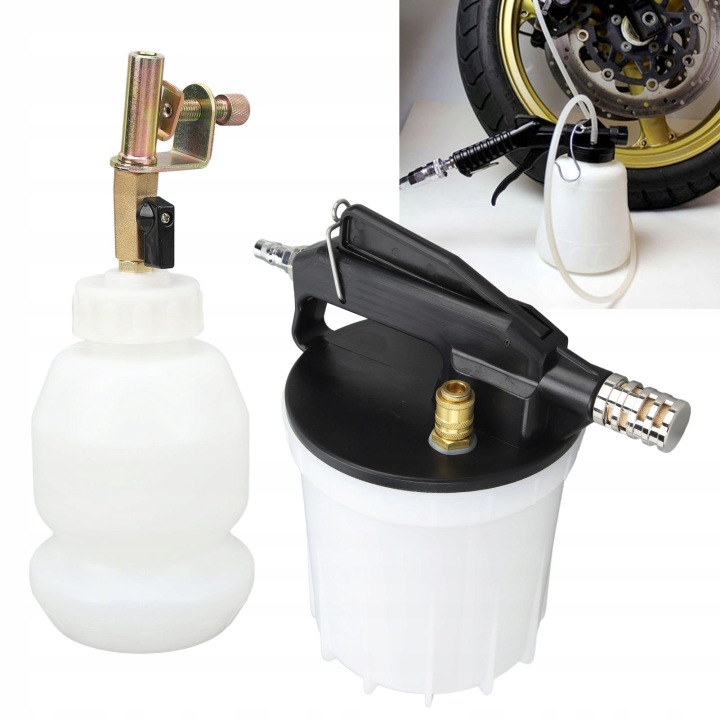KIT VERS VENTILATION FREINS PNEUMATYCZNYCH AVEC 2L EKSTRAKTOREM PROZNIOWYM 16PCS I BUTELKA VERS NAPELNIANIA 1L