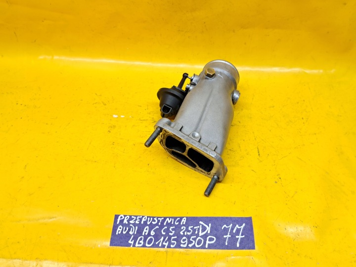 PAPILLON DES GAZ EGR AUDI A6 C5 2,5 TDI 97-03R 4B0145950P