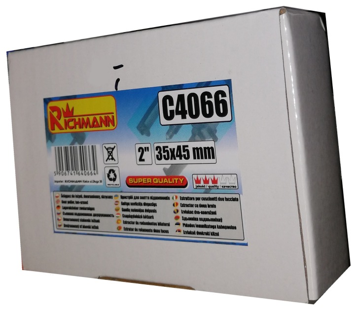 SCIAGACZE ROULEMENT DWURAMIENNE 4 PCS EXTRACTEUR 90 80 65 I 45 MM RICHMANN