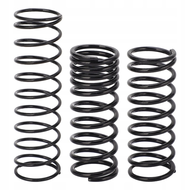 3 PCS KIT RESSORTS PEDAOW MÉTALLIQUE NOIR À HAUTE WYTRZYMAOSCI EB