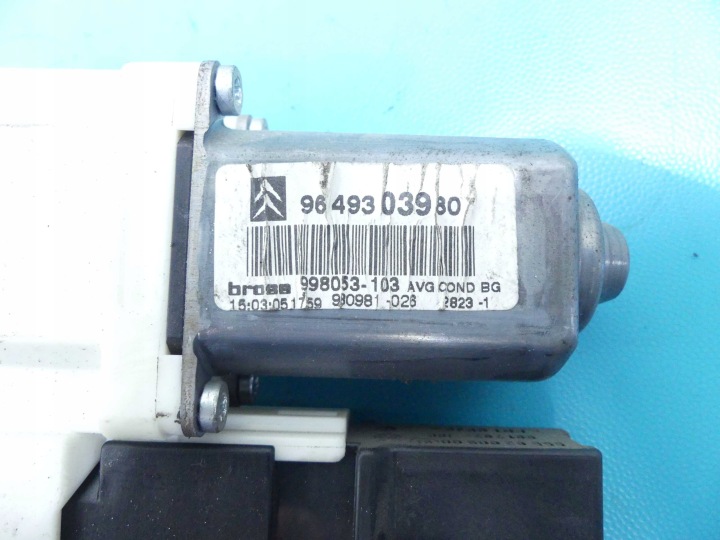 ÉLÉVATEUR AVANT GAUCHE VITRES LÈVE-VITRE 9649303980 CITROEN C5 I PETIT MOTEUR 20PIN