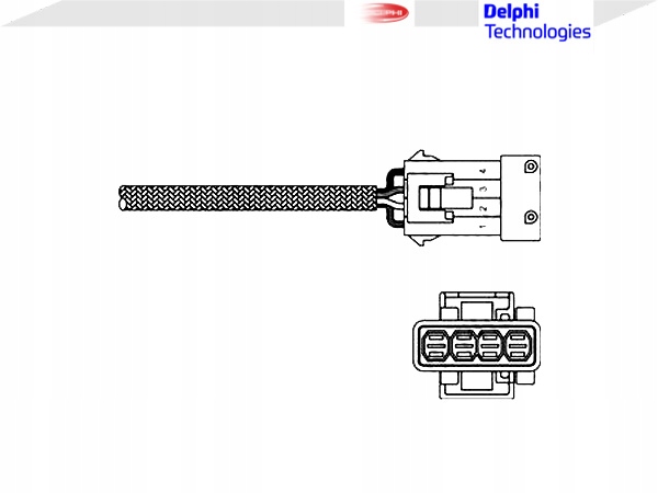 DELPHI SONDE LAMBDA CITROEN BERLINGO 1.4
