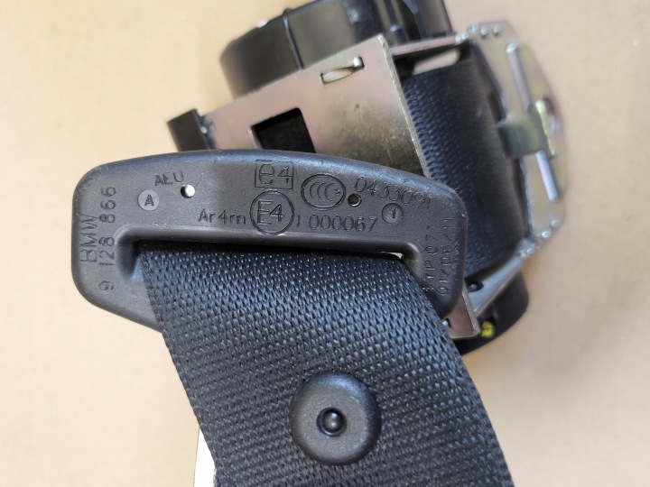 CEINTURE DE SÉCURITÉ ARRIÈRE GAUCHE DROIT BMW 1 E87 3 E90 E92 OE