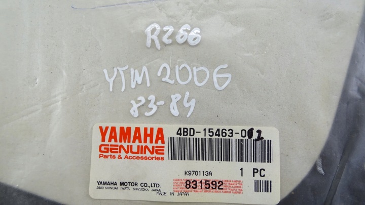R266 YAMAHA YTM 200 YFM 225 JOINT D'ÉTANCHÉITÉ MOTEUR COUVERCLES 4BD-15463-01 OEM