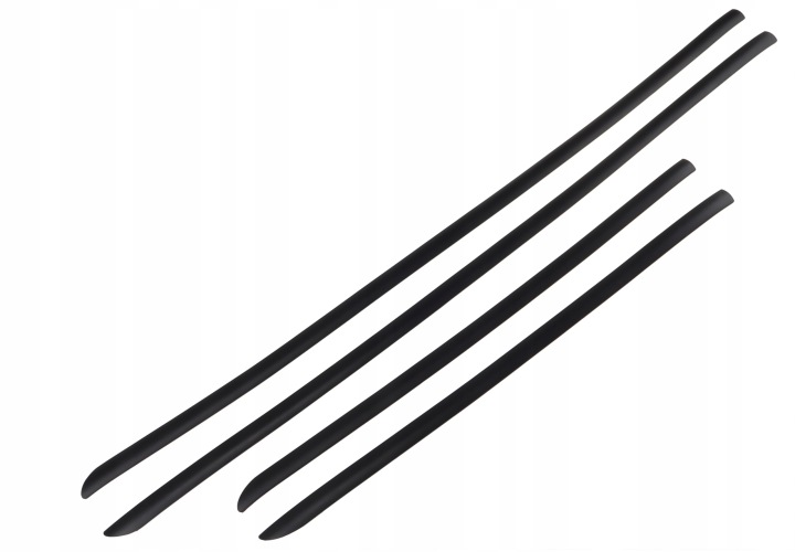 OPEL CORSA D 2006-2014 BAGUETTES NOIR LATÉRAL PORTES