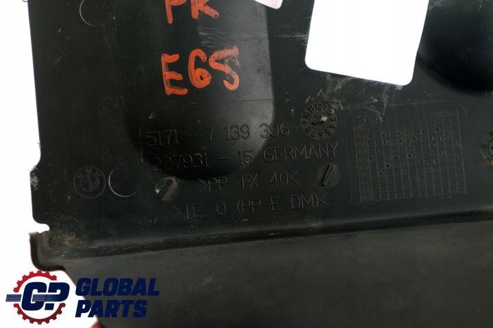 BMW E65 E66 E67 PROTECTION KANALU AIR DROITE
