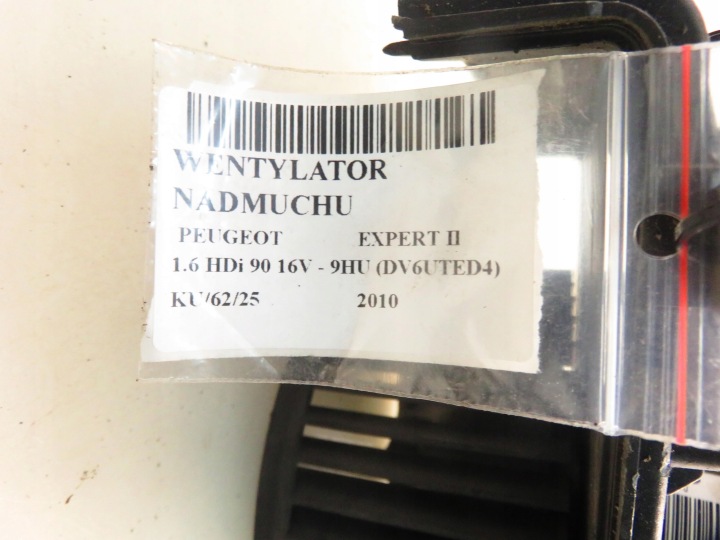 VENTILATEUR PEUGEOT EXPERT II 1401366880