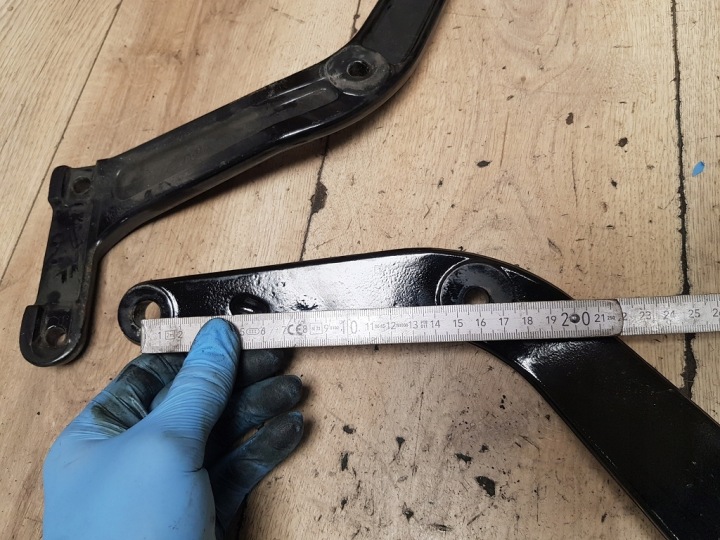 CHÂSSIS GARDE-BOUE HARLEY DAVIDSON SOFTAIL HERITAGE 47798-08 47807-08