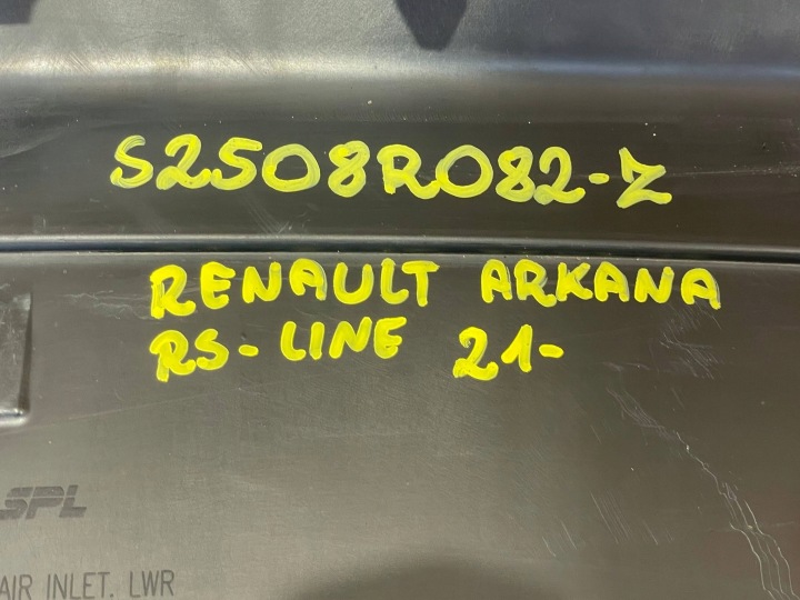 RENAULT ARKANA 21- RS-LINE SPOILER MOULURE DOUBLURE PARE-CHOCS AVANT AVANT