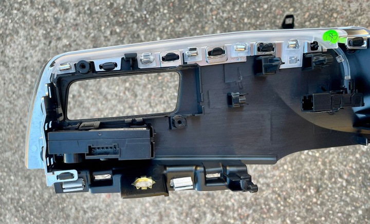 AUDI A8 D5 PROTECTION COLONNES DIRECTION MOULURE DÉCOR CONSOLES RÉTROÉCLAIRÉE