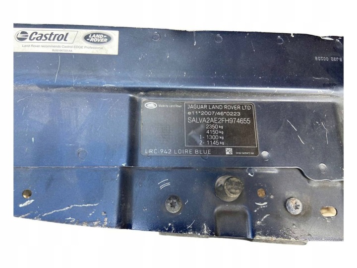 PANNEAU AVANT LAND ROVER RANGE ROVER EVOQUE L538 BJ3219B671AD