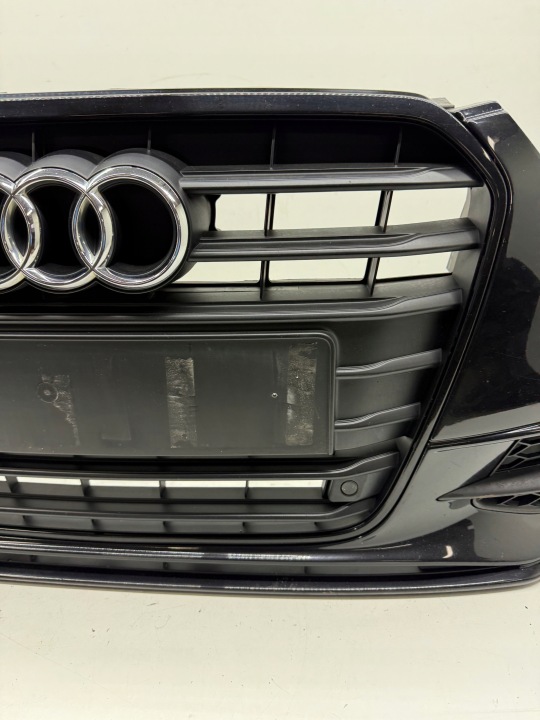 AUDI A6 C7 S-LINE PARE-CHOCS AVANT AVANT COMPLET ENTIER 4 PDC LZ9Y SOUS RADAR