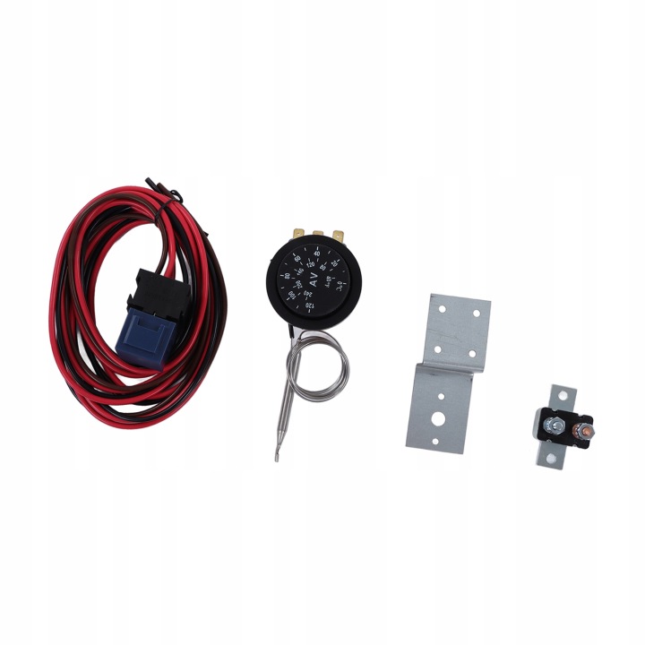 VOITURE CAMION ÉLECTRIQUE VENTILATEUR RADIATEUR THERMOSTAT COMMANDE 21SZT KIT FILS 12V