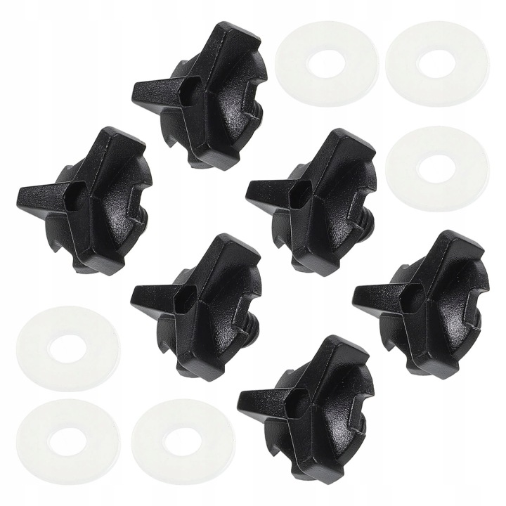 6 PIÈCES WYTRZYMALYCH VIS VERS SUPPORTS TABLEAU DE BORD CASQUES PC VERS KASKOW MOTOCROSSOWYCH