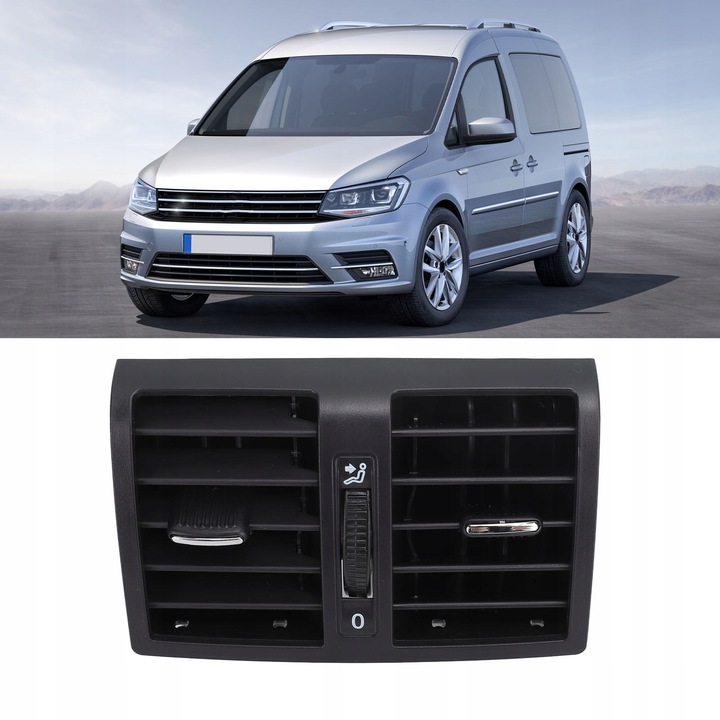 PARTE TRASERA DEFLECTOR DE VENTILACIÓN PARA VW TOURAN 2003-2015 