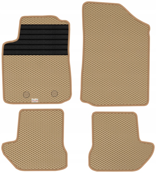 CITROEN C3 PLURIEL 2003-2010 ALFOMBRILLAS GOMA PARA COCHE EVA 