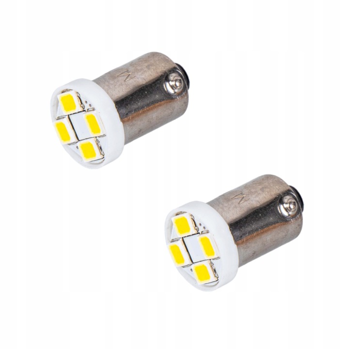 2 CV PHARE AVANT 4 CONTACTS MTZ AVEC ZAROWKAMI H4 LED I POSITION T4W LED ENSEMBLE