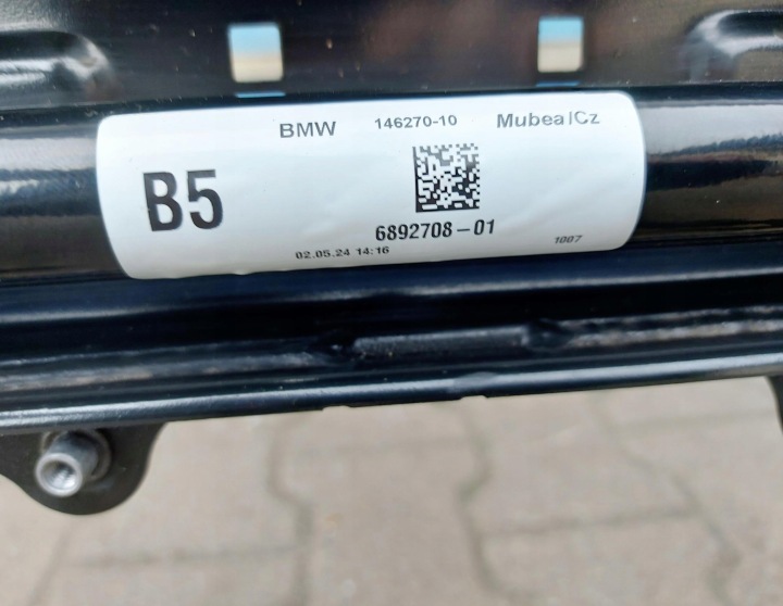 BMW 2 U06 X1 U11 2 PIÈCES U10 24R. BERCEAU POUTRE SUSPENSIONS AVANT 8836337