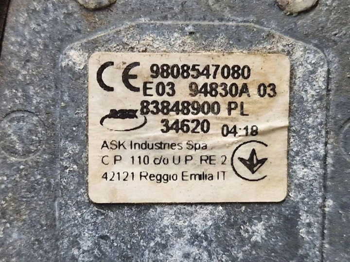 ANTENNE CITROËN BERLINGO (K9) 9808547080 1.5L DIESEL 75KW 2019