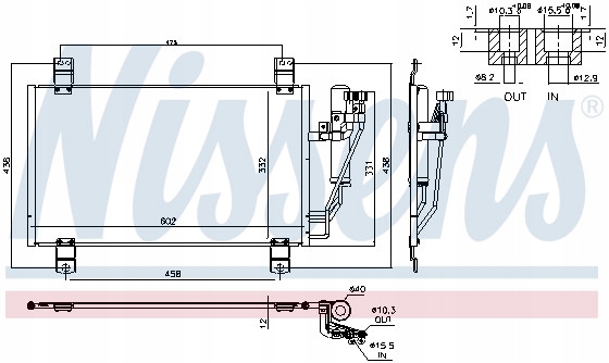 CONDENSADOR NISSENS 940725 