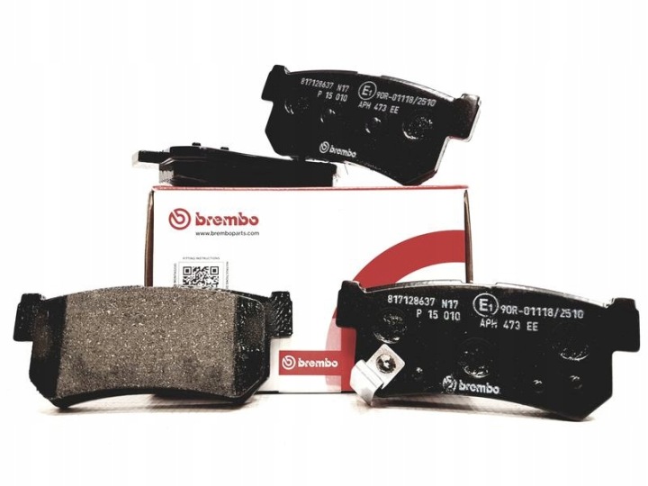 BREMBO PLAQUETTES FREIN P15010