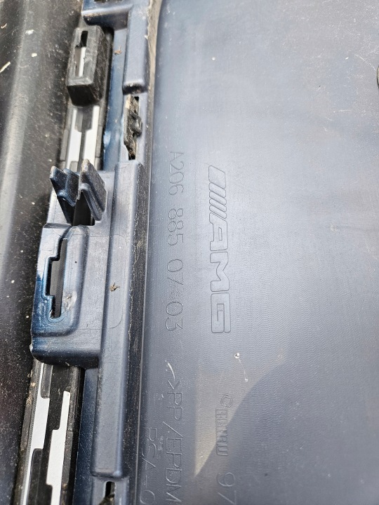 MERCEDES C-KLASA W206 BERLINE AMG PARE-CHOCS ARRIÈRE ARRIÈRE