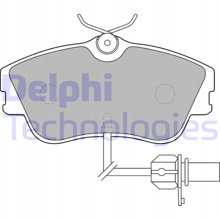 PLAQUETTES FREIN VW TRANSPORTER IV 95-03 LP1542