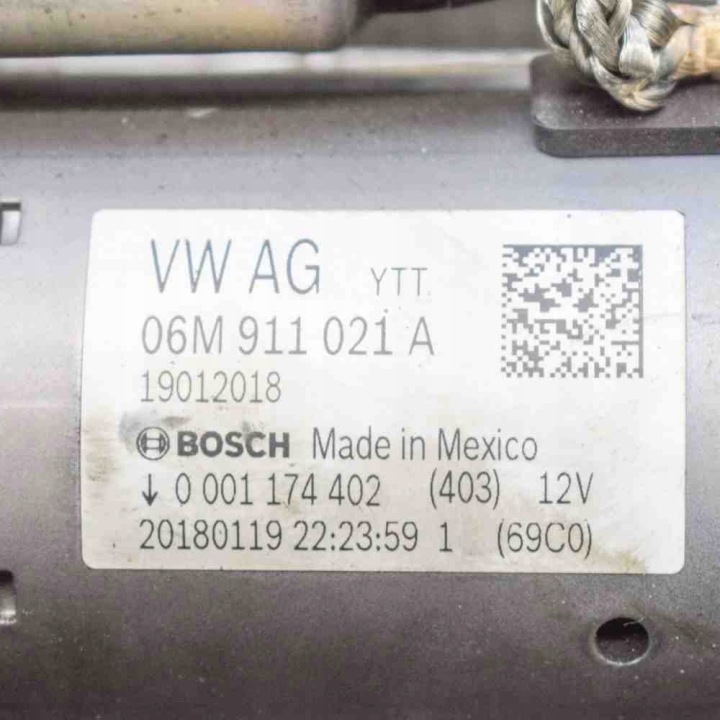 DÉMARREUR AUDI Q5 (FY) 0001174402 10054328 3.0L 260KW 2017