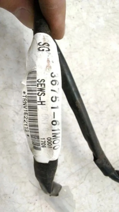 FAISCEAU DE CÂBLES ARRIÈRE DROITS PORTES SUZUKI SX4 S-CROSS (JY) 3675161M00 1.0L