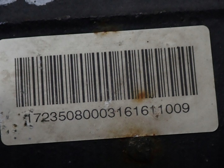 PONT DIFFÉRENTIEL DIFFÉRENTIEL ARRIÈRE MERCEDES SLK II 200 R171 2.47 A2033510708
