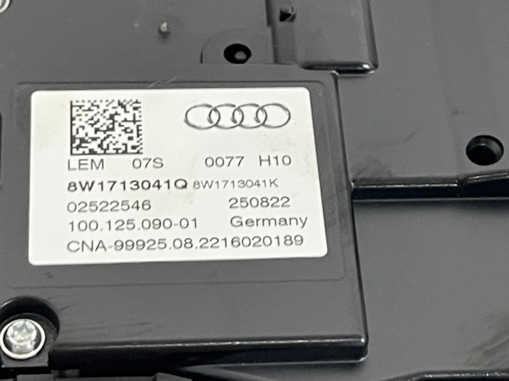 LEVIER CHANGEMENTS VITESSE 8W1713041Q AUDI A4 B9 QUATTRO