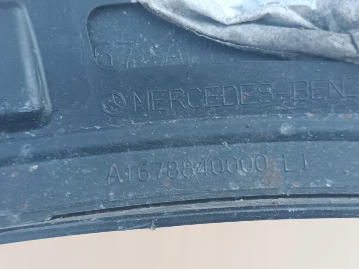 MOULURE AVANT GAUCHE MERCEDES GLE W167 AMG AVANT GAUCHE
