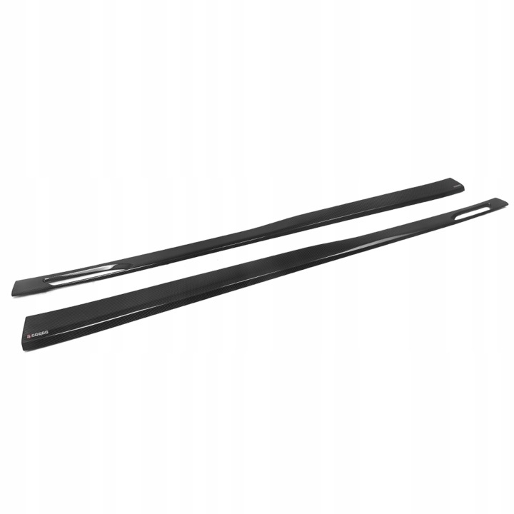KARBONOWE GARNITURES BAGUETTES SOUS SEUILS VERS BMW M5 G90/G99 DANS STYLU SQ-A