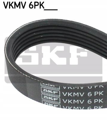 BELTS KLINOWE, WIELOROWKOWE SKF VKMV 6PK737 photo 2 - milautoparts-fr.ukrlive.com