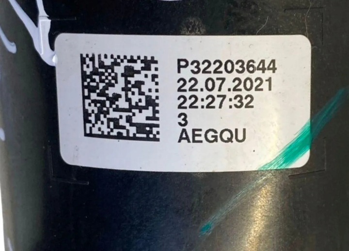 FILTRE PARTICULES DURS VOLVO 32203644 1.5L 2022