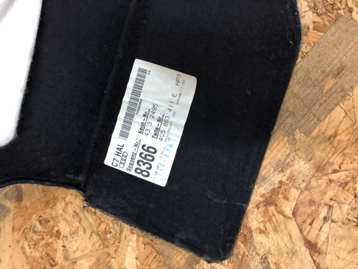 ÉTAGÈRE ARRIÈRE COUVERCLES DE COFFRE AUDI A6 C7 BERLINE 4G5863411E